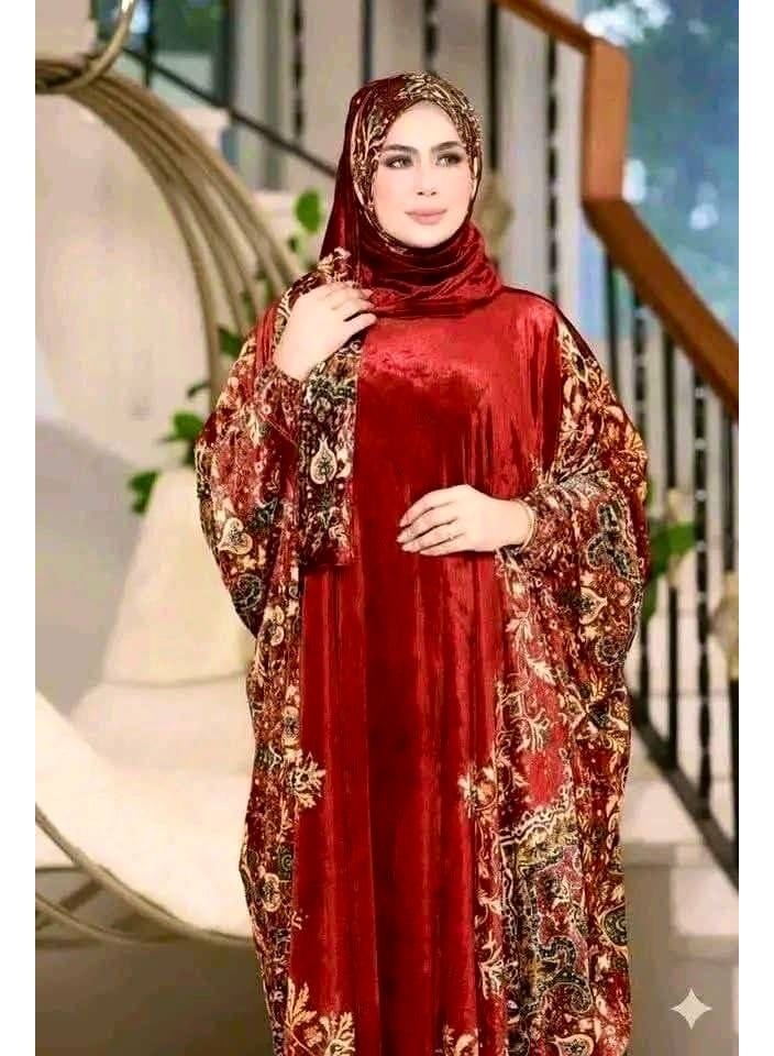 اسدال صلاة واستقبال وخروج حريمي خامة قطيفة چنچاه تقيلة - Image 5