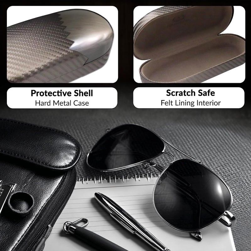 MyEyeglassCase علبة نظاراتي الشمسية للرجال - علبة نظارات شمسية - Image 3