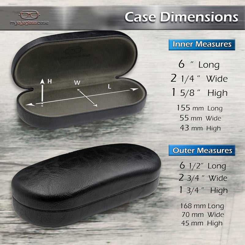 MyEyeglassCase علبة نظاراتي الشمسية للرجال - علبة نظارات شمسية - Image 4