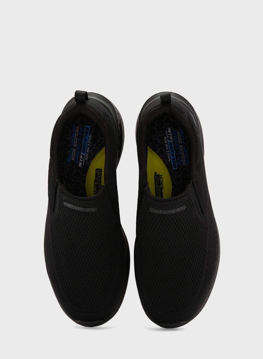 skechers relaxed fit air cooled memory foam men's shoes