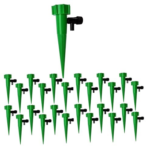 Techhark® Drip Irrigation kit for Home Garden, Self-Watering Spikes for Plants, Automatic Plant Water Devices (Drip-24pcs) - Image 1