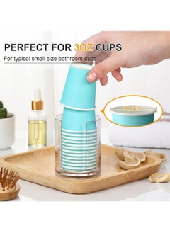 YOUGE 2 Pcs Acrylic Paper Cup Holder Household Disposable Cup Storage Rack Multi-functional Desktop Coffee Milk Tea Cup Storage Rack Cup Taker  - Image 3