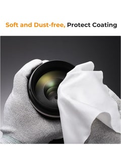 SJet 95mm Lens Cap Cover, Lens Cover + Anti-Loss Keeper Leash + Cleaning Cloth  Compatible with Nikon, Canon, Sony, Fujifilm Camera Lenses  - Image 5
