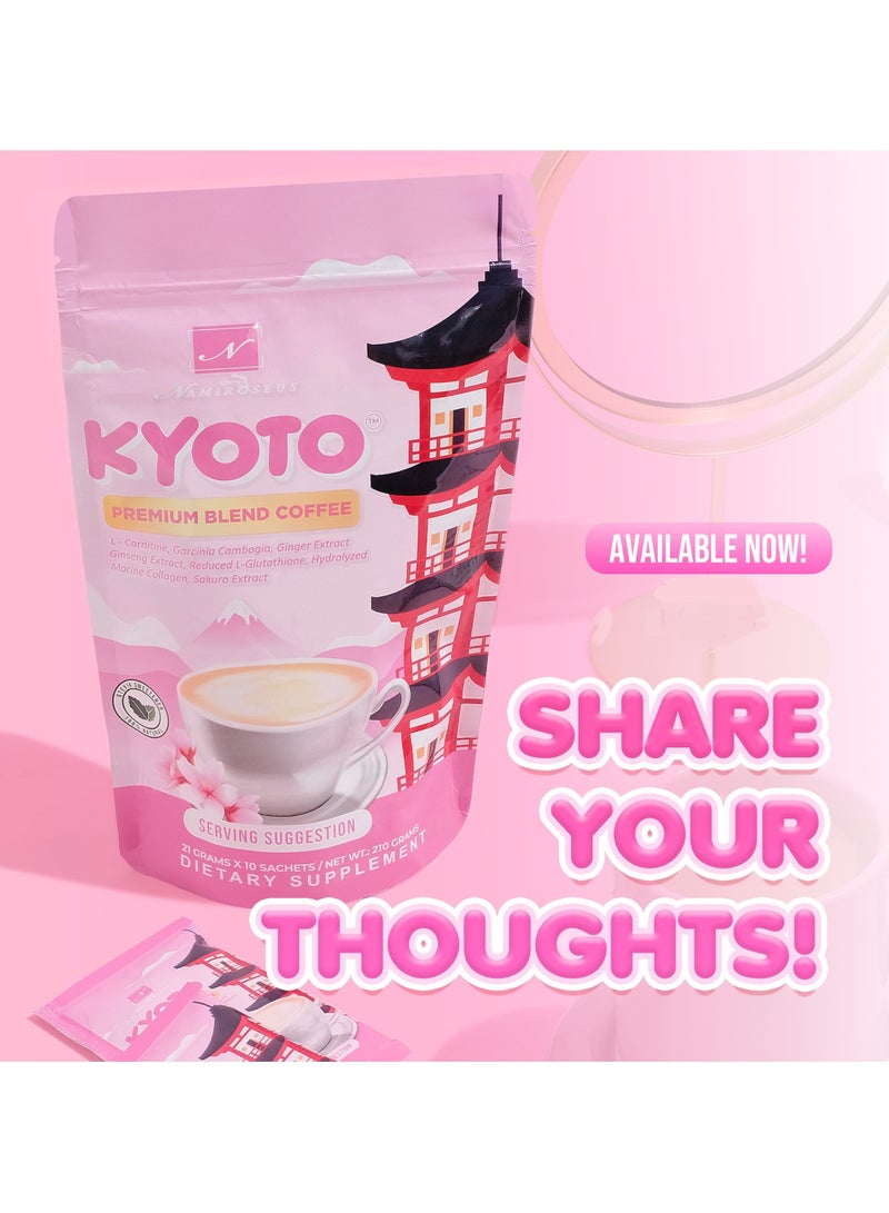 NAMIROSEUS Kyoto Premium Blend Coffee, 10 Sachets - Image 2