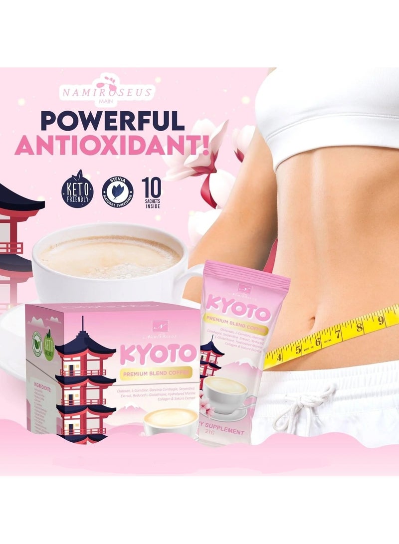 NAMIROSEUS Kyoto Premium Blend Coffee, 10 Sachets - Image 4