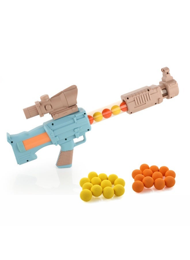 Chanak Space Explorer Pneumatic Gun Include 12 Orange & 12 Yellow Soft Foam Ball, for Indoor Outdoor Use Safe For Boys Girls, Above 5+ Age,  (Color As Per Availability) - Image 2