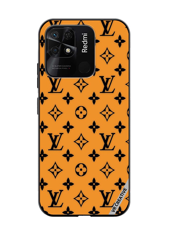 VR CREATIVE Protective Case Cover For Xiaomi Redmi 10C Cute Louis Vuitton Design Multicolour - Image 1