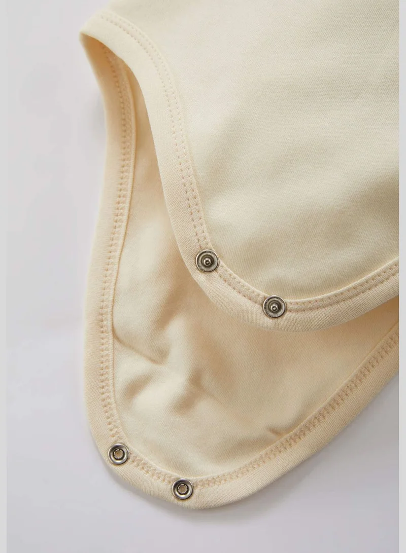 DeFacto 5 Pack BabyBoy Knitted Short Sleeve Snap Body