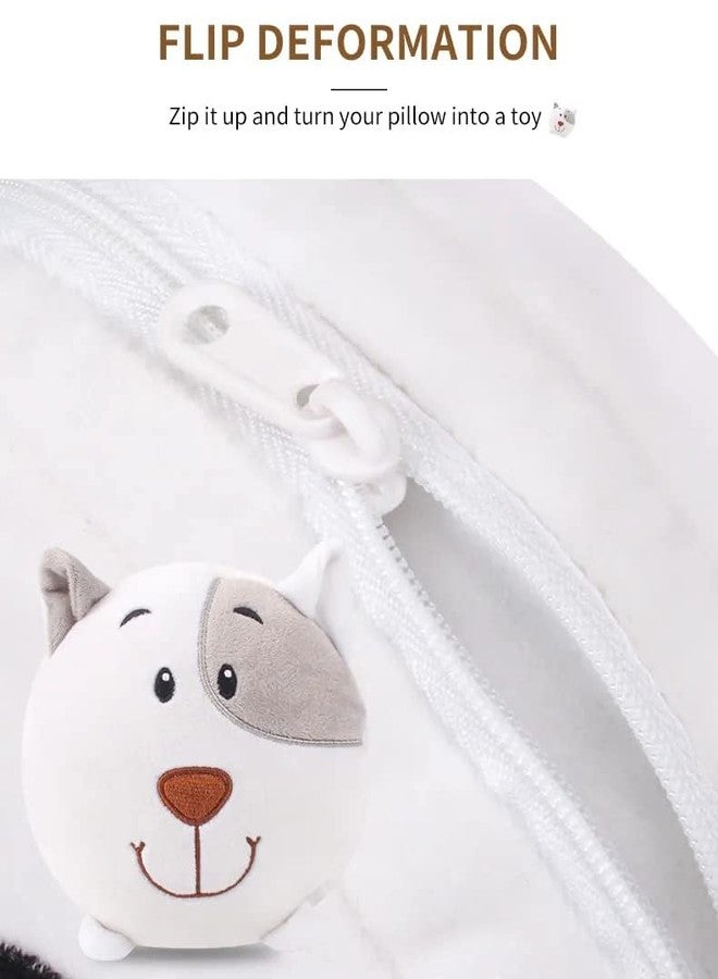 Arica Pillow with Eye Mask for Kids, Teenagers, Travel Accessories for Airplane,Neck Pillow,Travel Pillow with Eye Mask for Sleeping, Multicolor & Design - Image 4