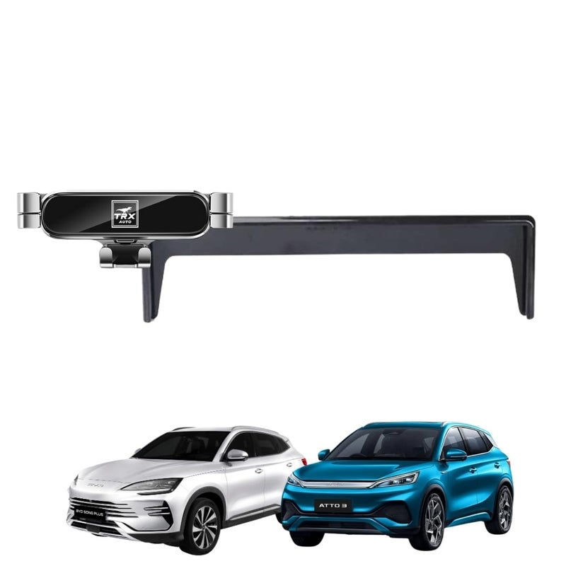 TRX AUTO Phone Holder for BYD 12.8-Inch Screen | Compatible with BYD Atto 3, Seal 7 DMi, Han, Song Plus | BYD Interior Accessories Bracket Base Holder | Car Phone Mount - Image 1
