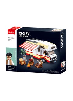 Sluban Model Bricks Series - Rv Building Blocks 506 Pieces, With Minifigures, For Ages 8+ Years Old  - Image 1