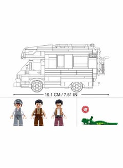 Sluban Model Bricks Series - Rv Building Blocks 506 Pieces, With Minifigures, For Ages 8+ Years Old  - Image 5