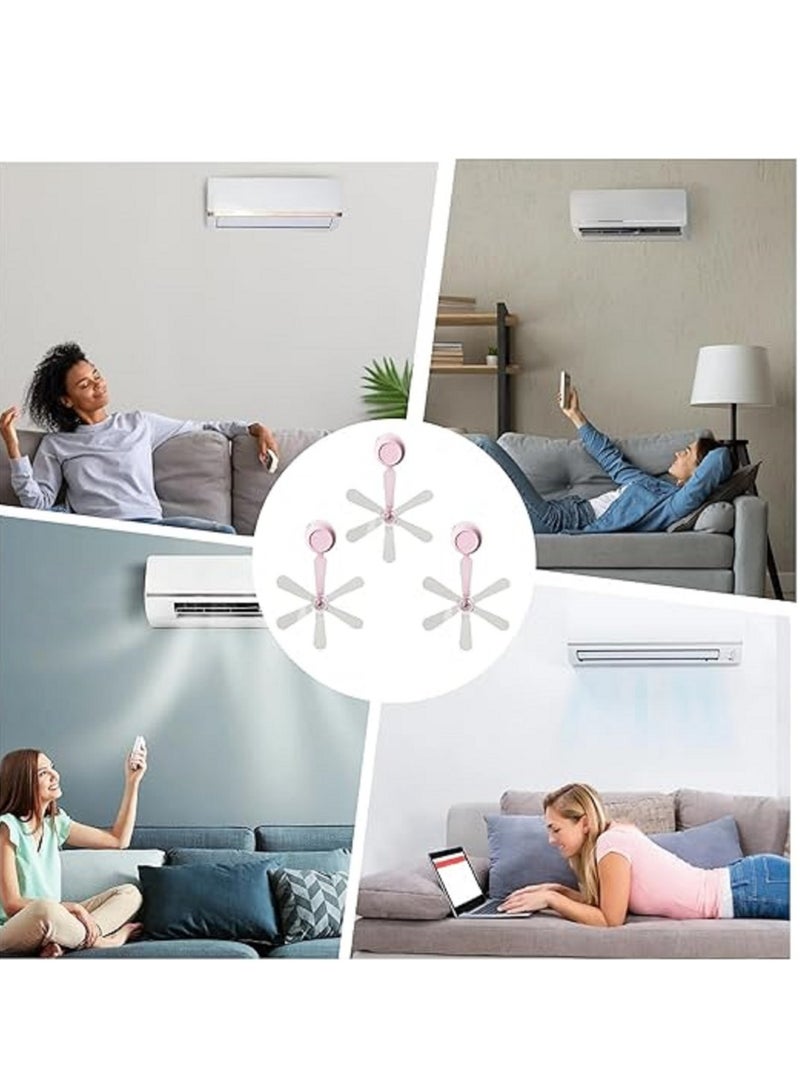 مروحة توجيه مكيف الهواء - مروحة توجيه هواء بفتحة تهوية مكيف الهواء مزودة بأكواب شفط، ملحق مكيف هواء مضاد للنفخ المباشر مناسب لغرف النوم والمعيشة والشقق - Image 4