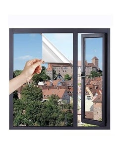GUDOO Heat Control Sun Blocking Anti-UV Tint Privacy Mirror Reflective Window Film for Home 90x200cm  - Image 1