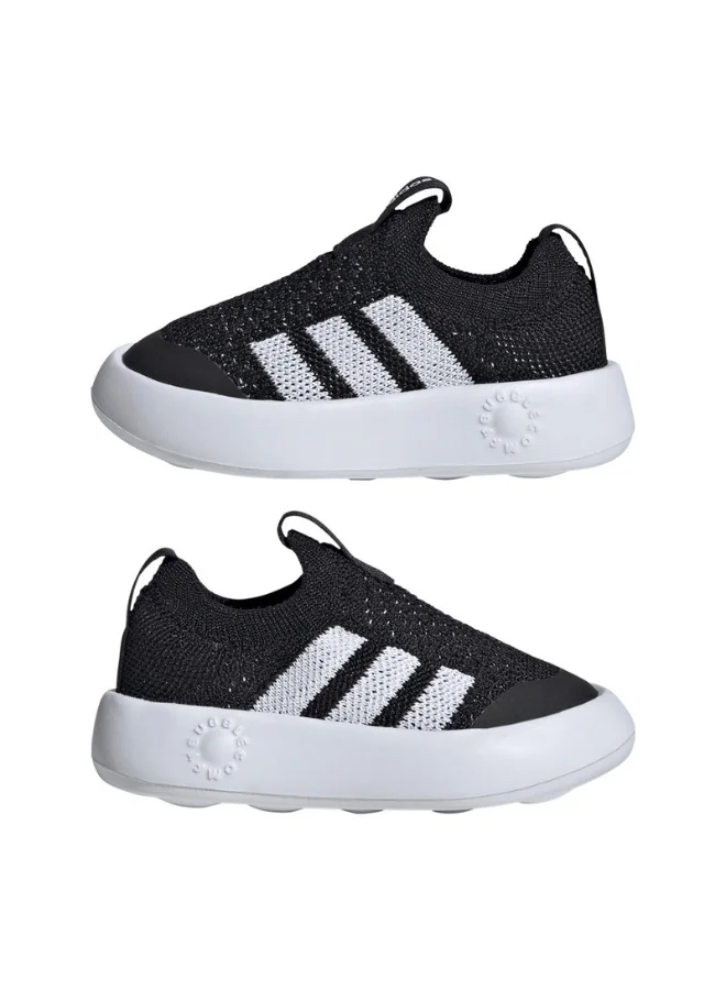 Adidas Adidas Bubblecomfy I U Black Sportswear Shoes For Baby