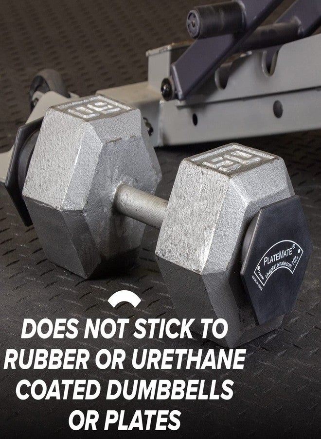 PlateMate Microload Pair 1 1/4 lb. Magnetic Hex Weights (2.5 lb. Set) - Image 4