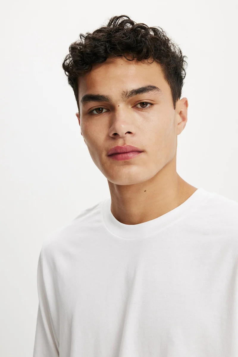 Cotton On  CROPPED FIT LONG SLEEVE for Men | Best Price UAE