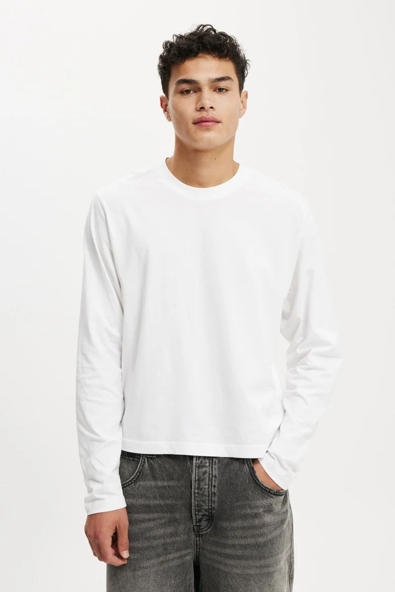 CROPPED FIT LONG SLEEVE