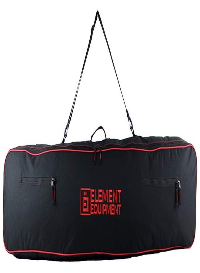 Element Equipment Snowboard Bag with Shoulder Strap and Gear Pockets 157 Black/Red - Image 2
