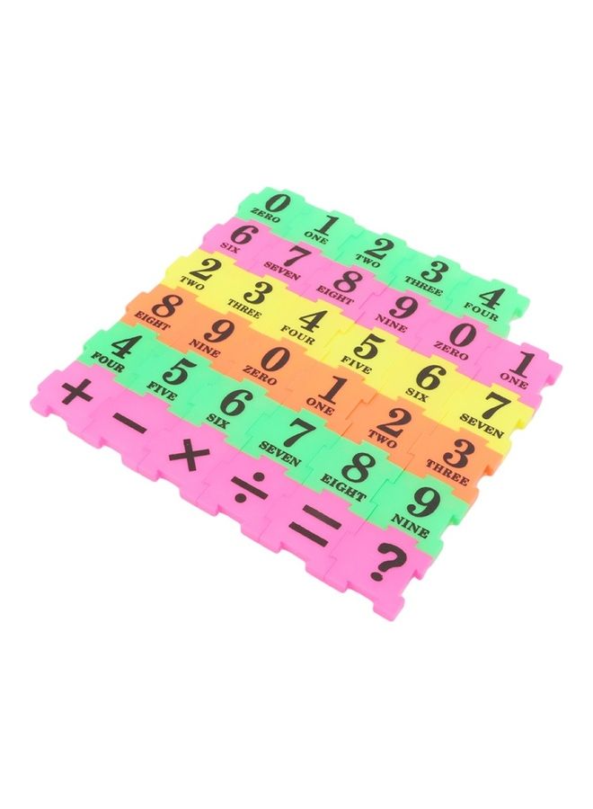 NIBEMINENT 36-Piece Number Symbol Jigsaw Puzzle Set - Image 5