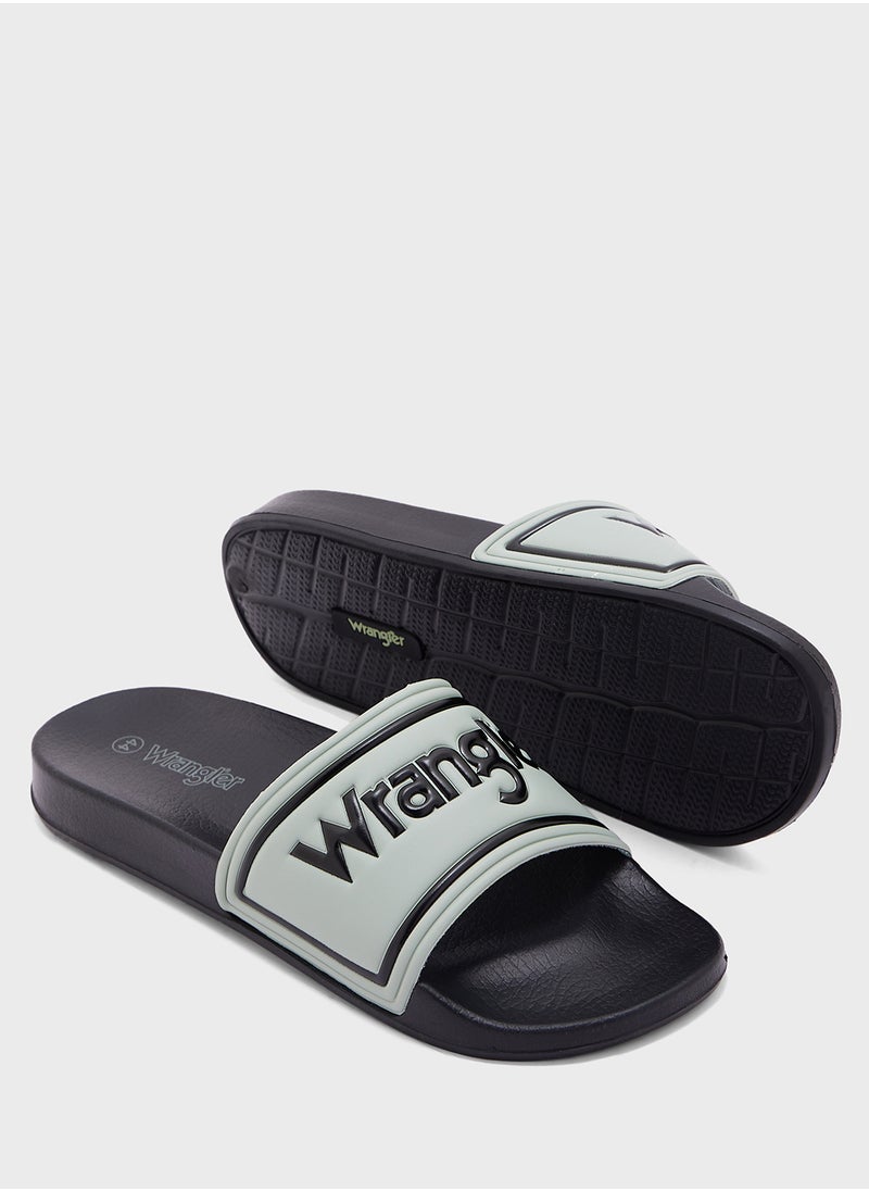 Wrangler - Averell Slider Low Top Flip Flops - Image 1