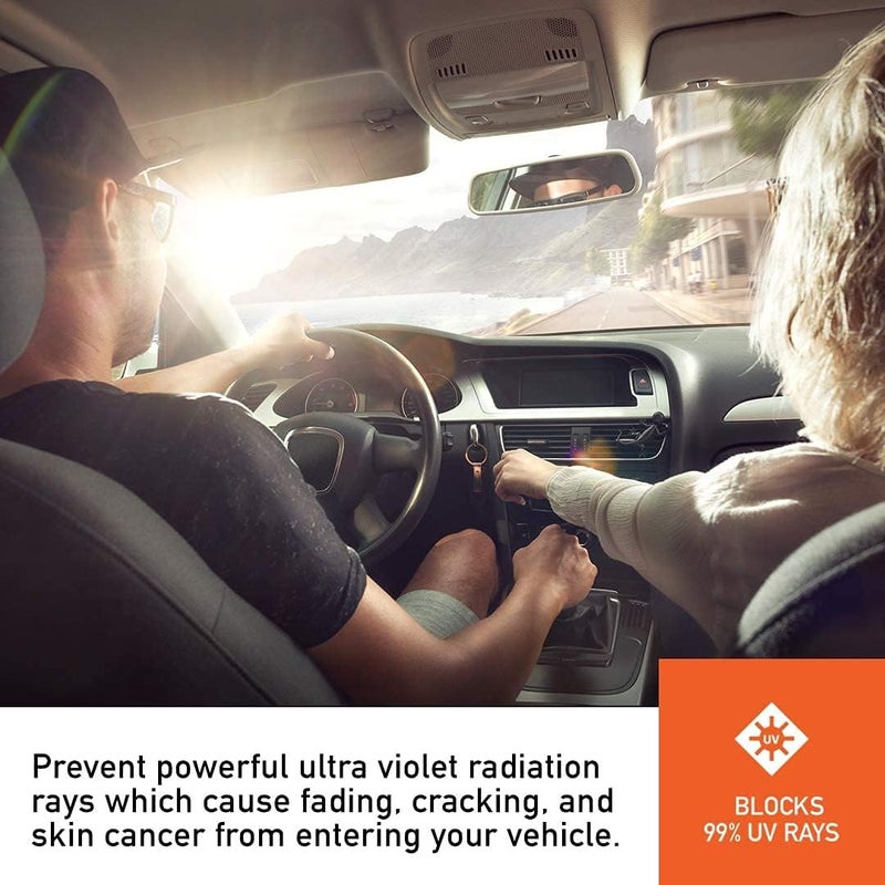 MotoShield Pro Premium 2mil Ceramic Window Tint - 24 Inches x 10 Feet (5%) - Image 2