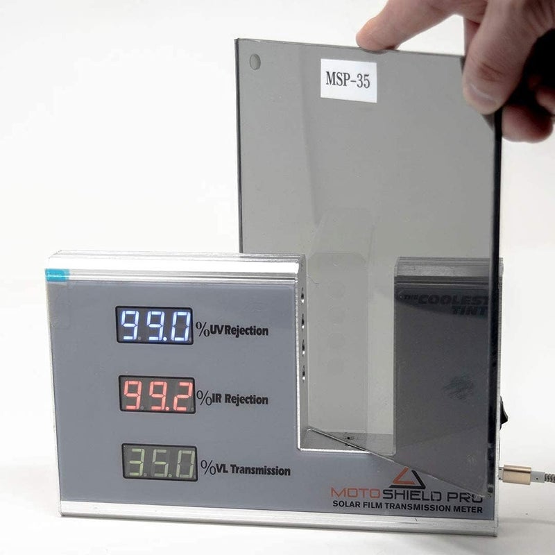 MotoShield Pro Premium 2mil Ceramic Window Tint - 24 Inches x 10 Feet (5%) - Image 5