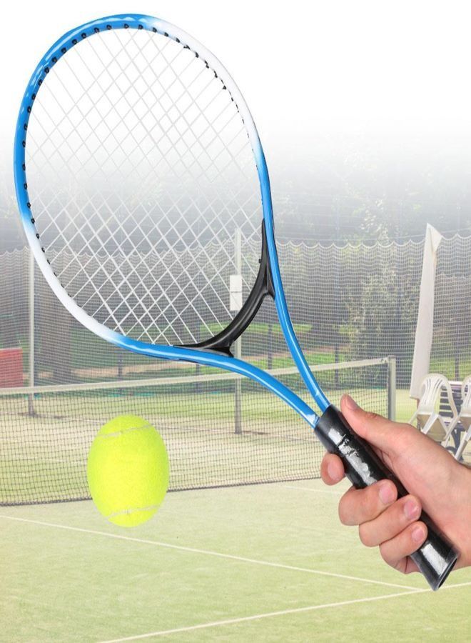Generic 1-Piece Tennis Racket With Ball Set 52.3x22.3centimeter - Image 2
