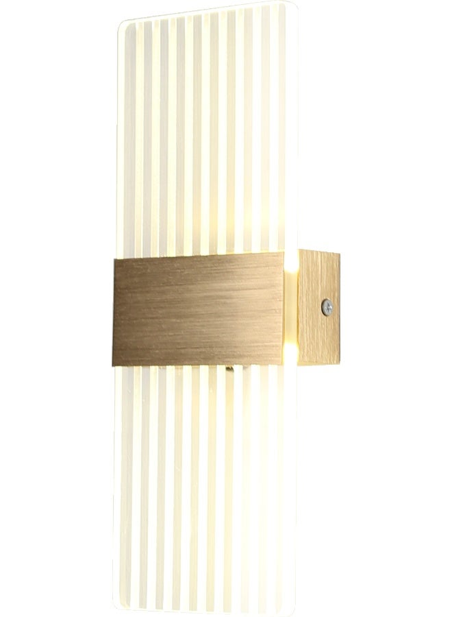 هامر ابليك حائط جداري مودرن ذهبي 3اضاءات - Image 2