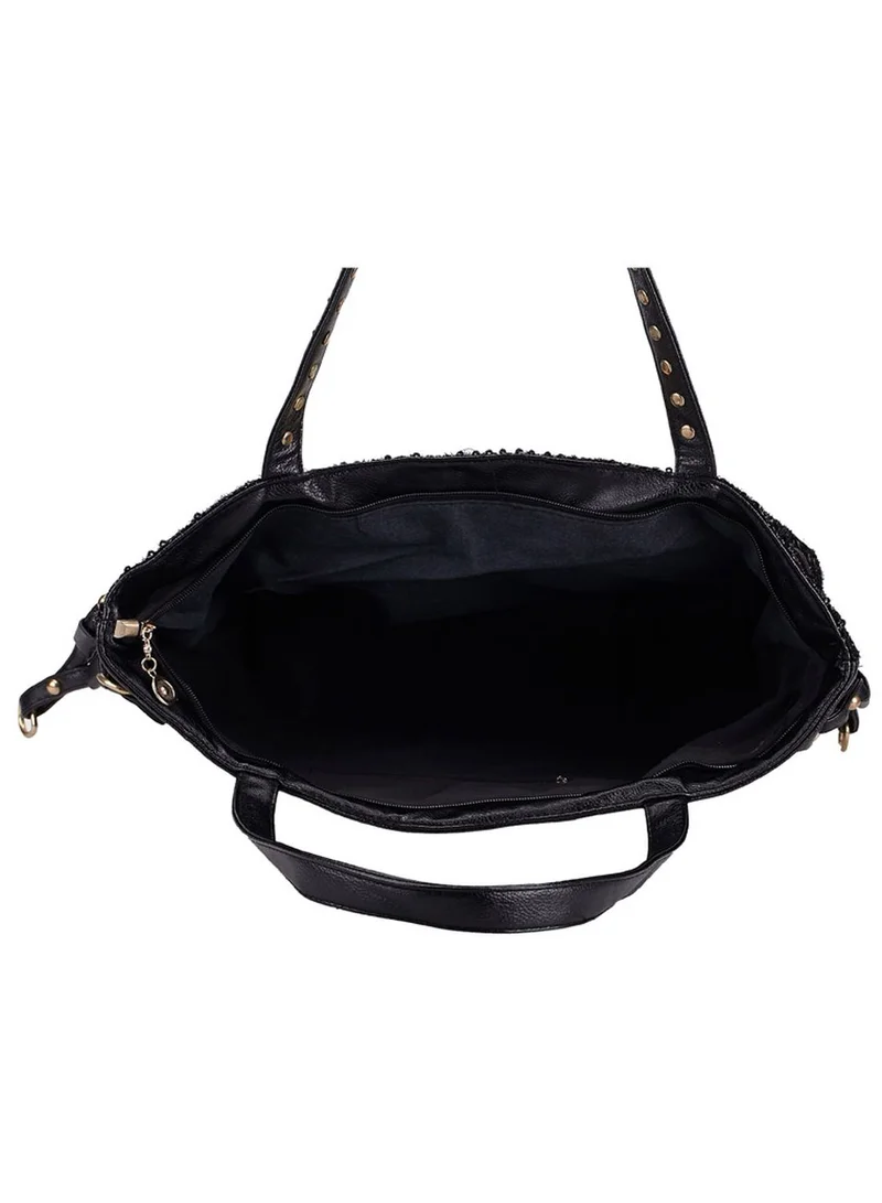 Ginger Sequin Shopper