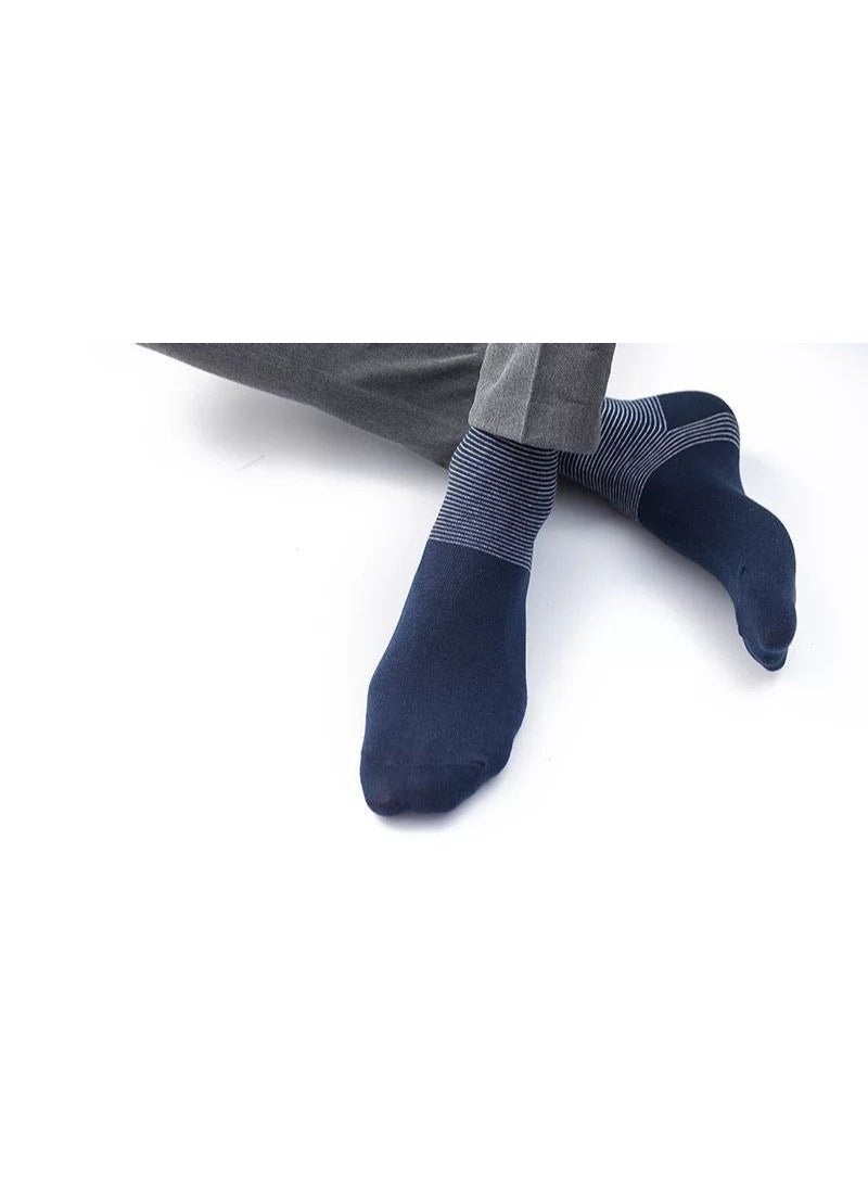 عرض 2 زوج من الشرابات الرجالي الطويلة القطنية – مريحة وعملية للاستخدام اليومي - Image 3