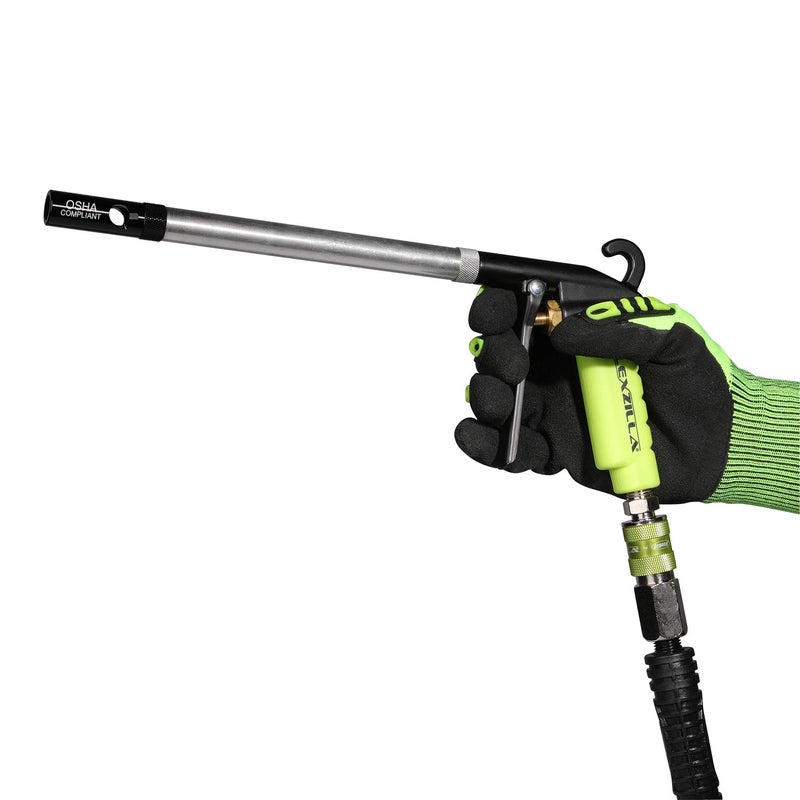 Flexzilla X1 Blow Gun Kit, 10-Piece, ZillaGreen - AG1500FZKIT - Image 4