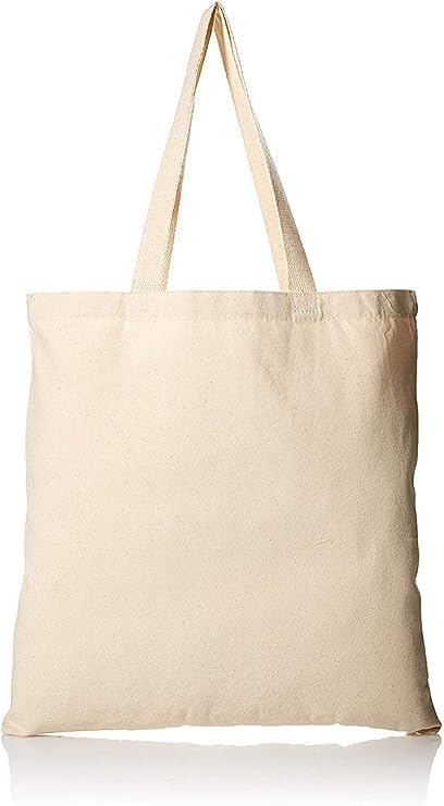 TBF 12 Pack Wholesale Premium Canvas Tote Bags  Heavy Duty Blank Natural EcoFriendly and Reusable Canvas Totes Bulk DIY 15x16 - Image 1