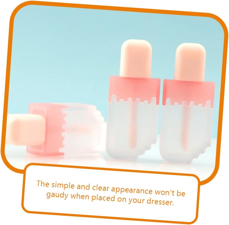 DOITOOL 10pcs Lip Gloss Tubes for Women Transparent Lip Glaze Containers Mini Gloss Bottles for Makeup Supplies and Cosmetic Samples - Image 4