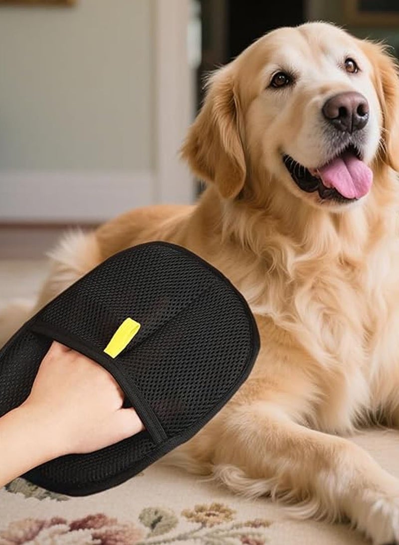 2PCS Reusable Lint Brush, Double-sided Hair Removal Brush, Manual Electrostatic Sticky Lint Pet Hair Dust Brush, Carpet Cat Hair Remover Brush, Multi Surface Hair Cleaner Tool For Clothing, Sofa, Furniture, Bedding, Carpet - Image 5