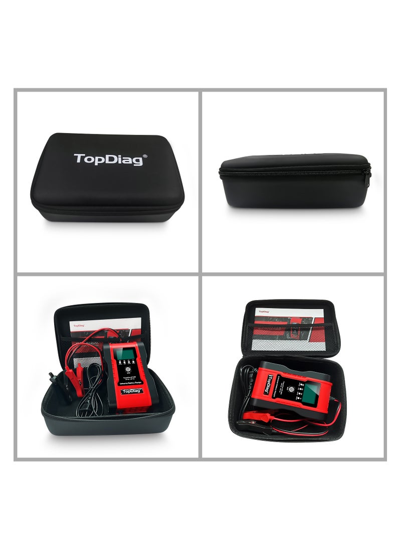 TopDiag BT1000 12V/ 24V 6A Car Battery Charger Pulse Repair 7-stage Charger for GEL WET AGM 12.6V Lithium LiFePO4 LiPo Battery-TopDiag  - Image 2