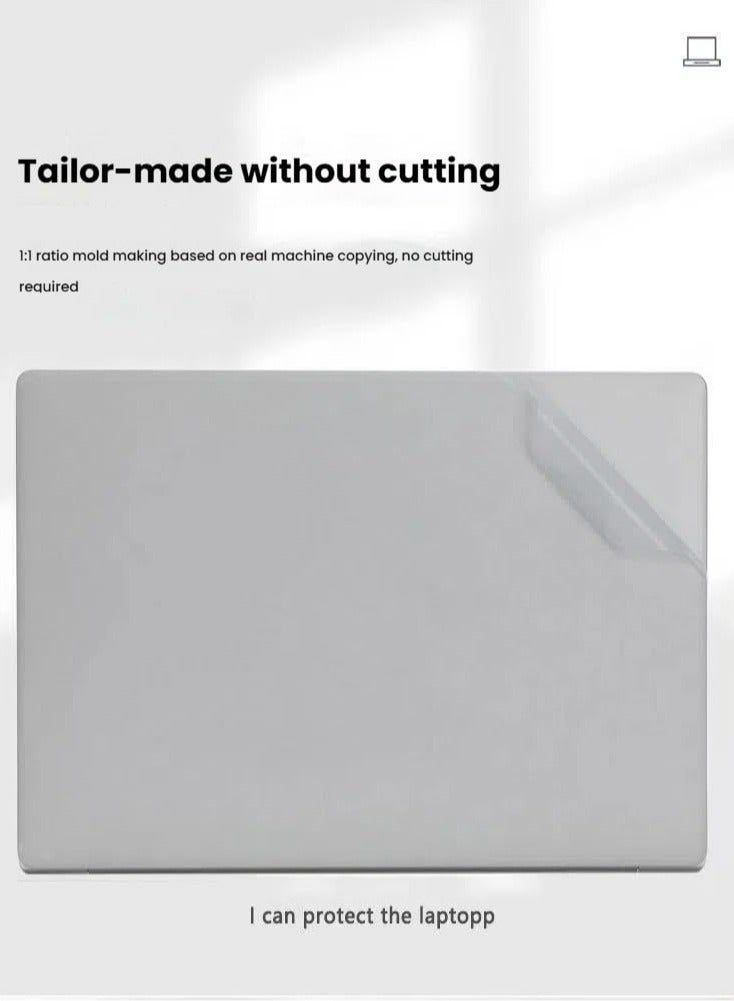 general Laptop Decal Cover Compatible with 14.6-inch Honor MagicBook Pro 14 (2025) FMB-P, Anti-Scratch Sticker Three Sided Notebook Film and High Definition Film - Image 4