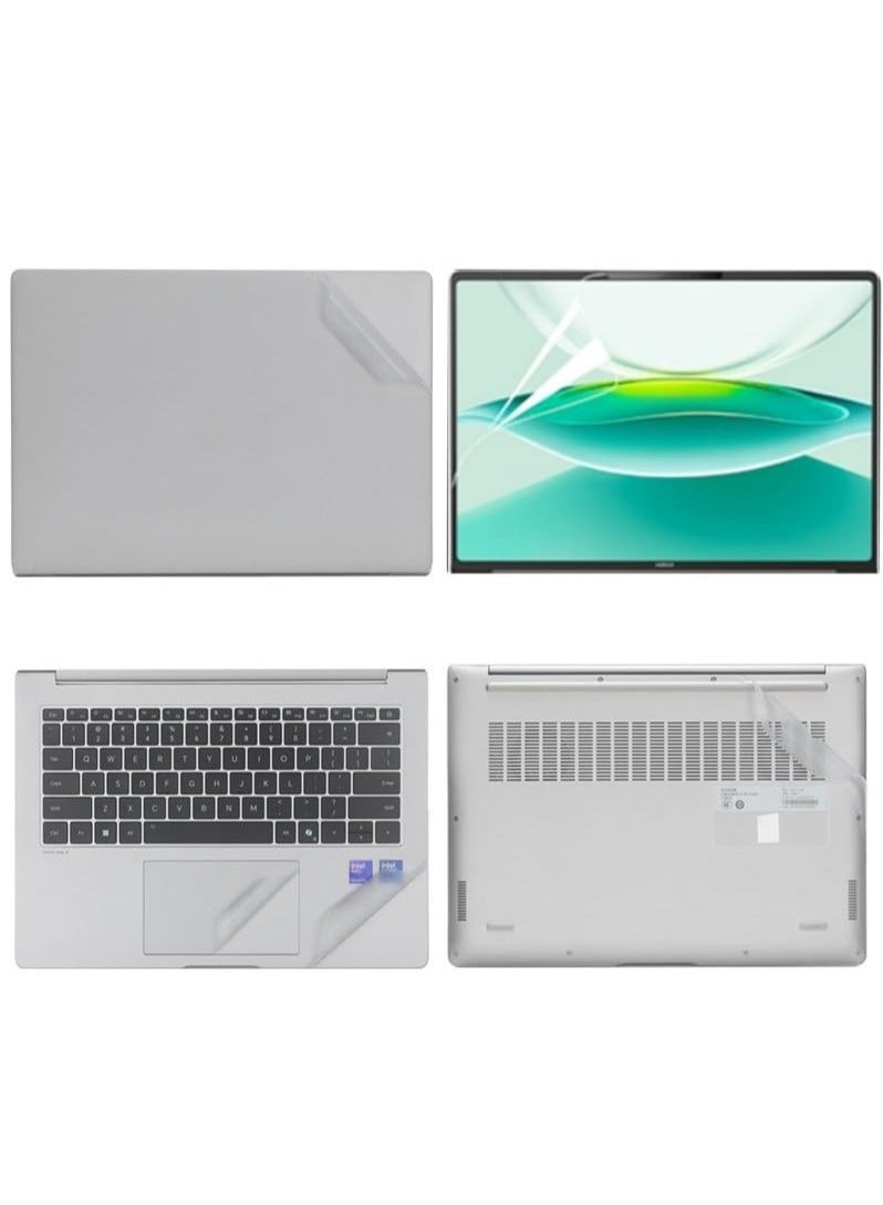 general Laptop Decal Cover Compatible with 14.6-inch Honor MagicBook Pro 14 (2025) FMB-P, Anti-Scratch Sticker Three Sided Notebook Film and High Definition Film - Image 1