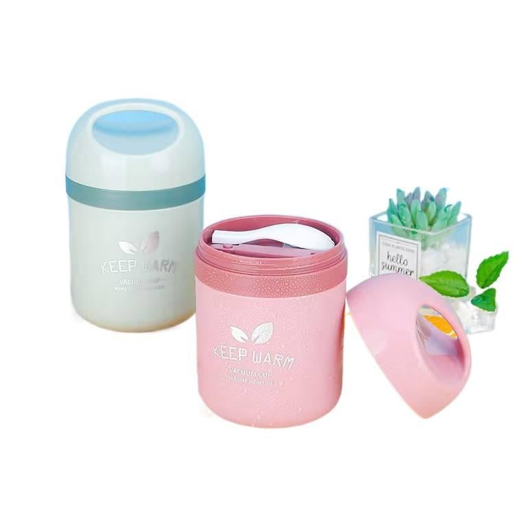قارورة مياه معزولة، ستانلس ستيل وغطاء مانع للتسرب، 600 ml من الستانلس ستيل باللون الأخضر - Image 2