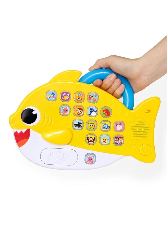Pinkfong - Baby Shark Melody Pad Sound Pad | Baby Shark Toys, Baby Shark Books | Learning & Education Toys | Interactive Baby Toys for Toddlers 1-3 | Gifts for Boys & Girls - Image 1