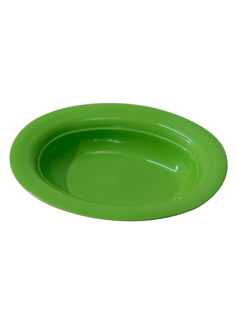 Plastic Serving Platter 12pcs Green - Image 3