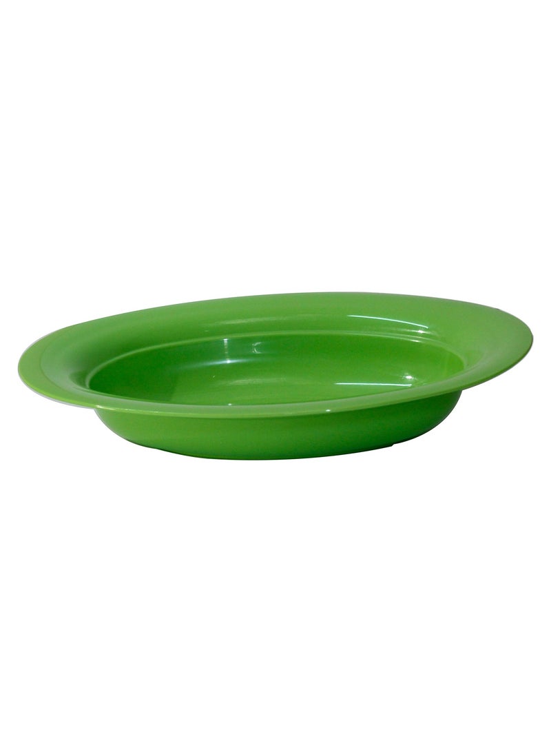 Plastic Serving Platter 12pcs Green - Image 4