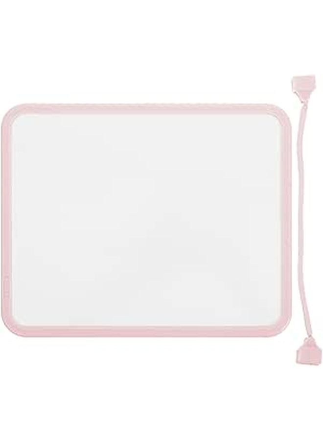Double Sided Mini Dry Erase Board 17X21 3Cm Hanging Whiteboard with Detachable Strap for Home School Writing Drawing - Image 1