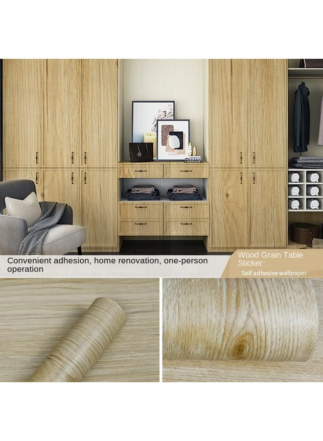 الأزرق جي دبليو ورق ورق خشبي قديم PVC ورق حائط ورق حائط ، أثاث ذاتي اللصق ، ورق طاولة ، ورق حائط ، تم تجديده من قبل عنبر للنوم - Image 1