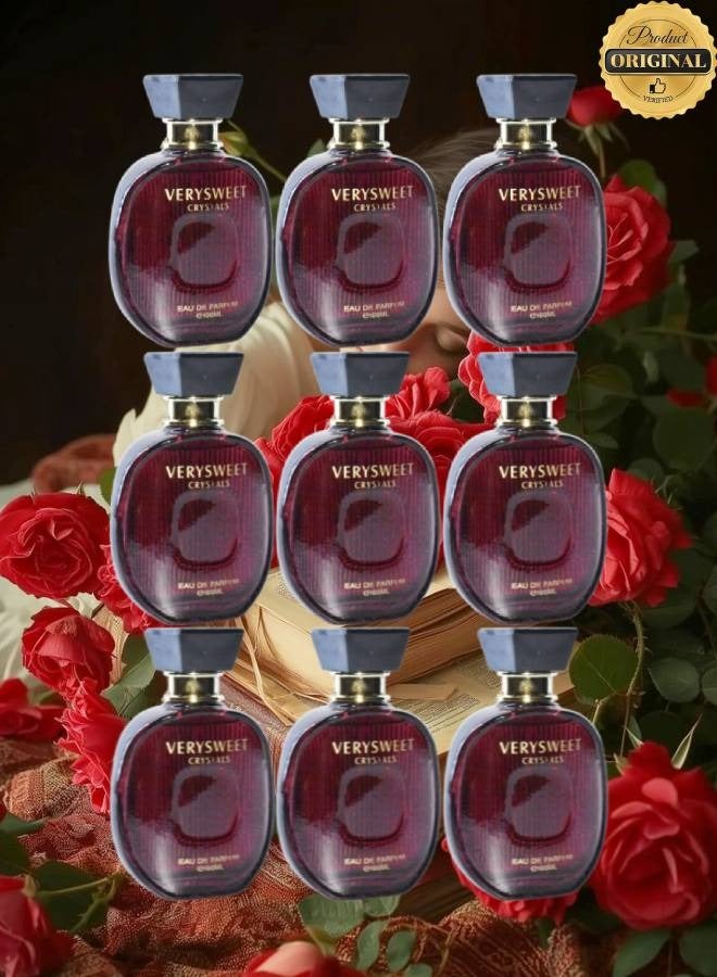 9 قطع عطر فيريسويت كريستال 100 مل - Image 1