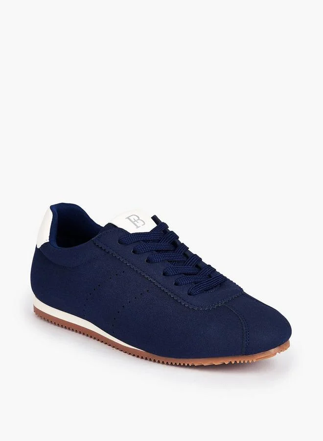Flora Bella By Shoexpress BLUE Flora Bella Women Lace-Up Ankle Sneakers for Women | Best Price UAE