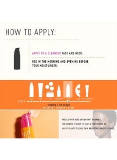 NIP+FAB Nip + Fab Vitamin C Fix Serum for Face with Carrot Oil and Acai Berry Extract, Antioxidant for Skin Brightening and Toning, 1.7 Fl Oz  - Image 2