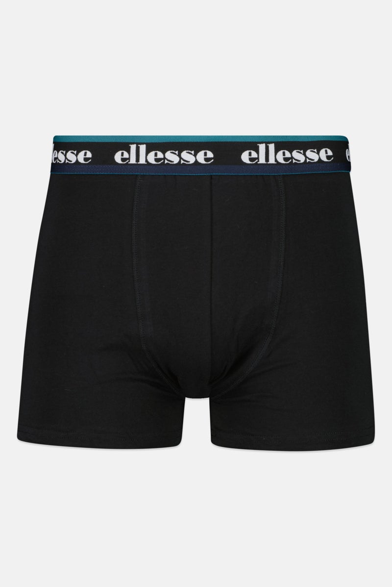 Ellesse Men 3 Pcs Brand Logo Pull On Trunks, Multicolor  - Image 2