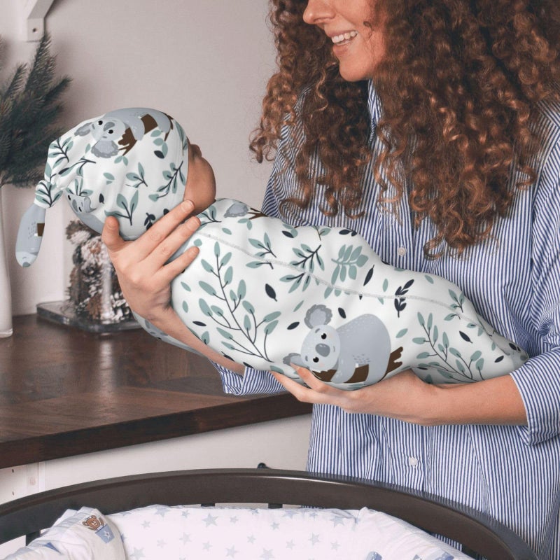Jarverce Swaddle Blanket for Baby, Soft Sleeping Bag, Swaddling Sack for Newborn Unisex Baby Stuff, Koala - Image 2