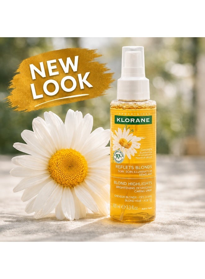Klorane Illumine - Blonde Hair Spray With Chamomile 100ml - Image 2